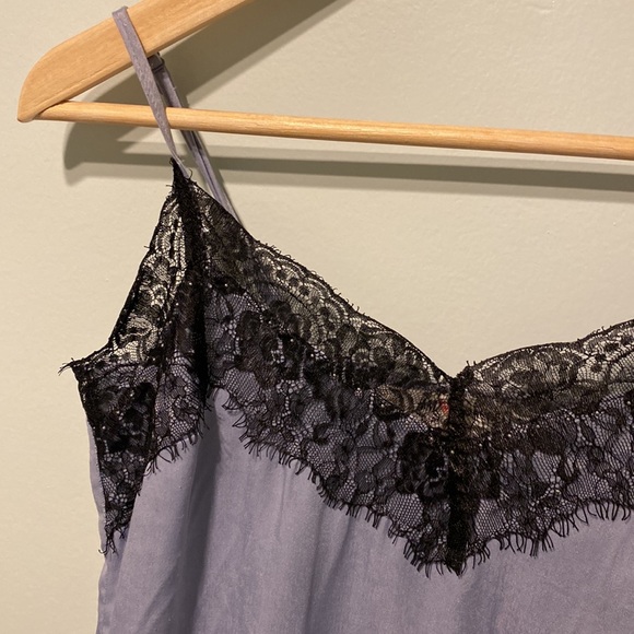 H&M COACHELLA SIZE 4 like new no tags. Smoky blue and black lace - Picture 5 of 6